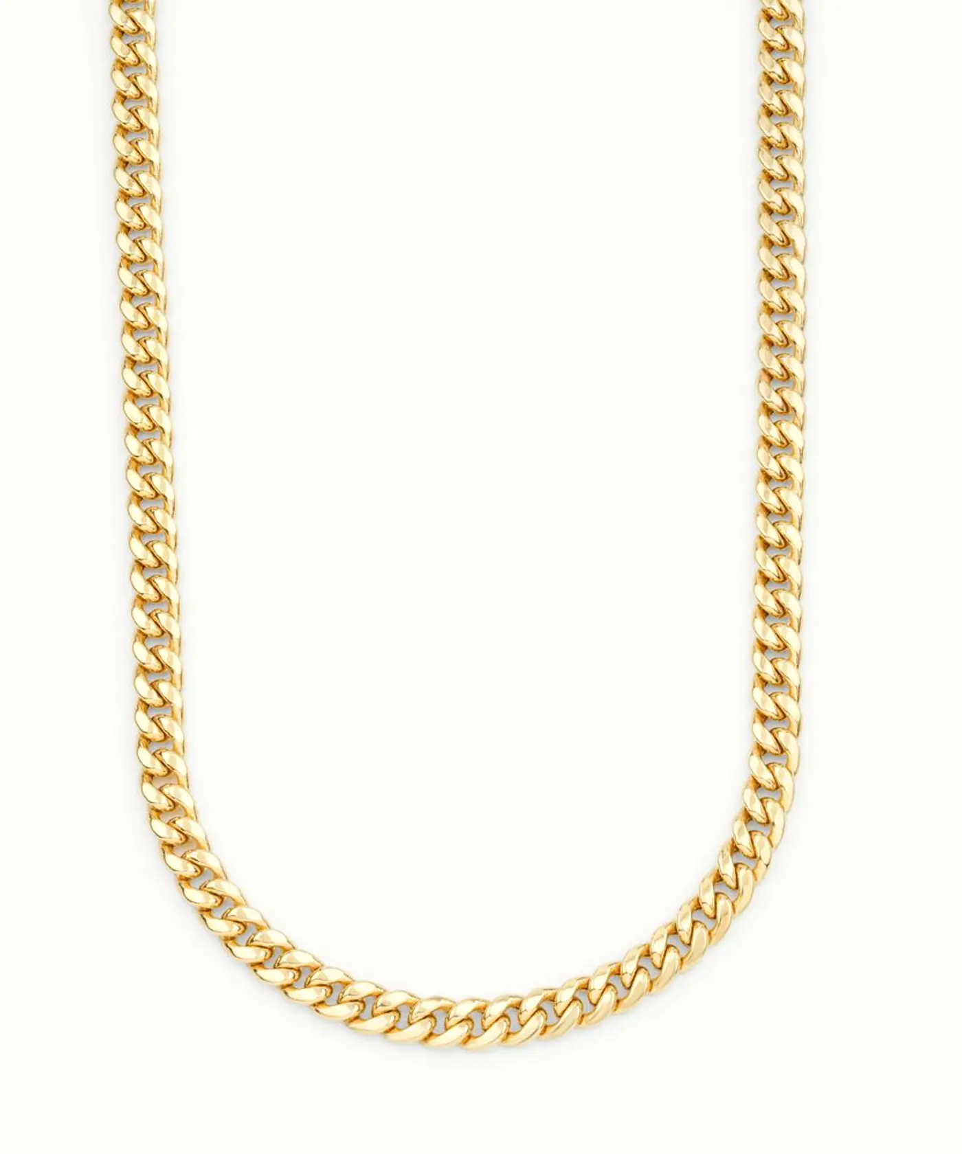 Cubansk kedja i 18K guld